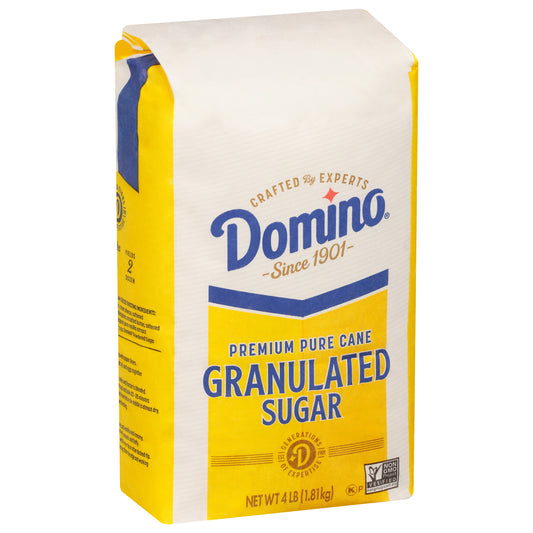 Domino Premium Pure Cane Granulated Sugar 4 lb