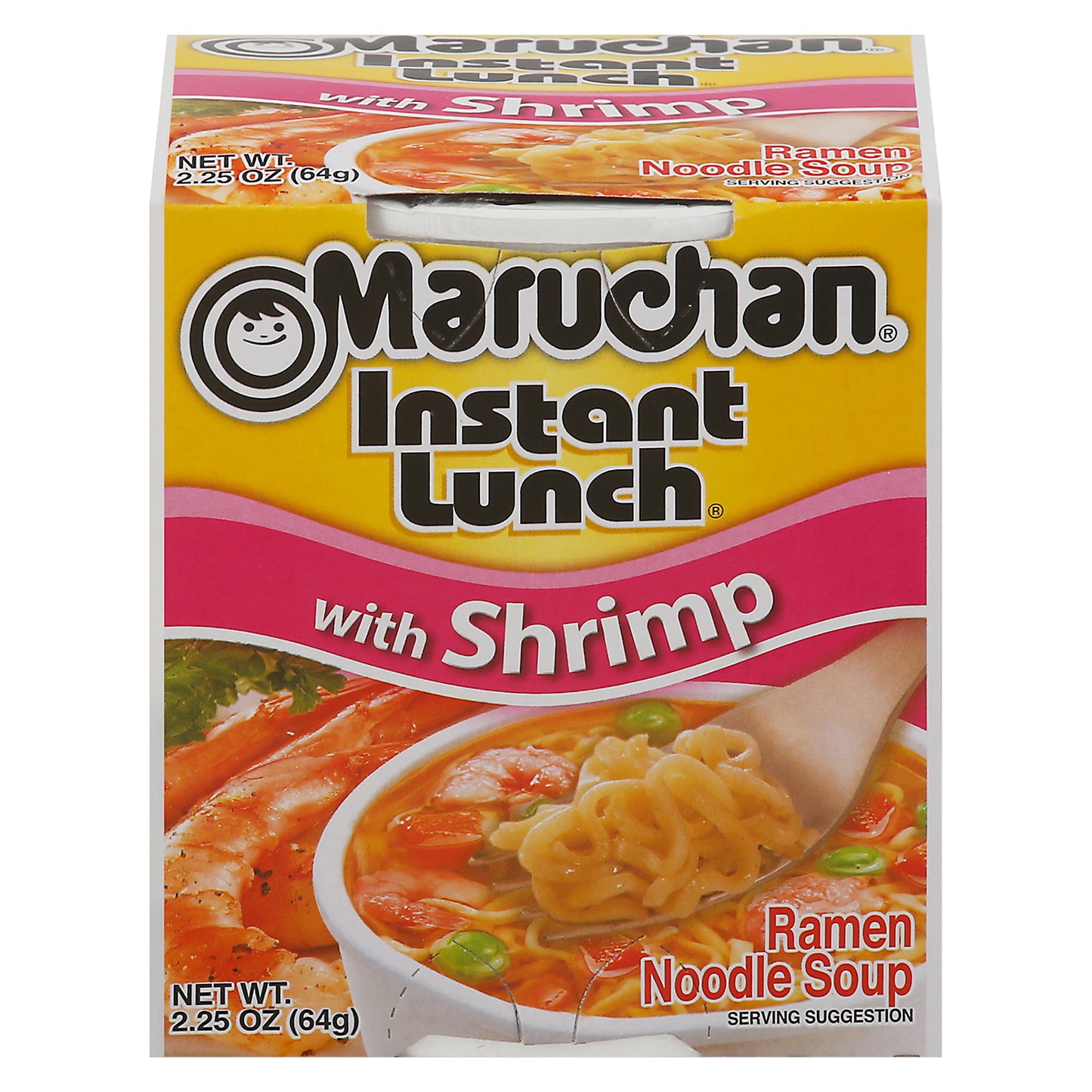 Maruchan Instant Lunch with Shrimp Ramen Noodle Soup 2.25 oz