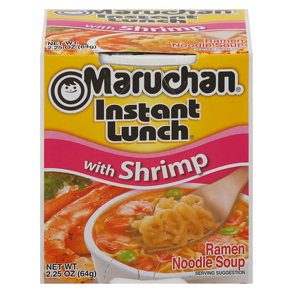 Maruchan Instant Lunch with Shrimp Ramen Noodle Soup 2.25 oz