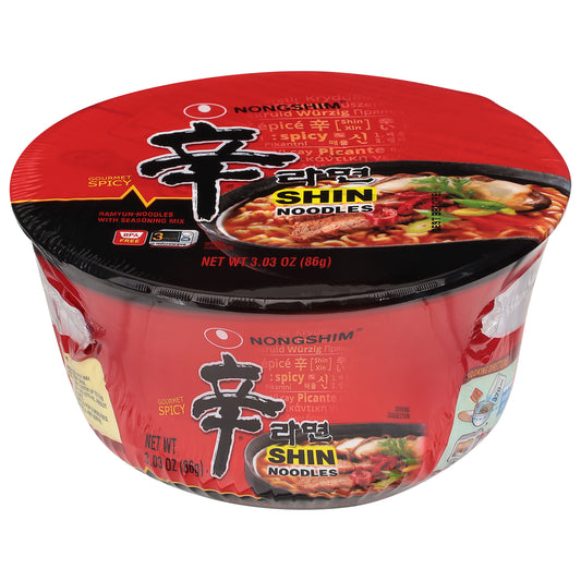 Nongshim Gourmet Spicy Shin Noodles 3.03 oz
