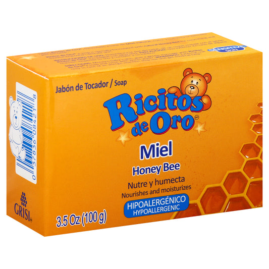 Ricitos de Oro Soap 3.5 oz - Honey Bee