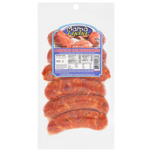 Mama Lycha Salvadorian Brand Sausage 14 oz
