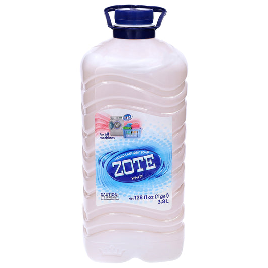 Zote White Liquid Laundry Soap 128 fl oz