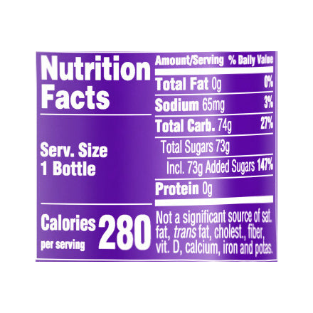 Fanta Grape Soda Bottle, 20 fl oz