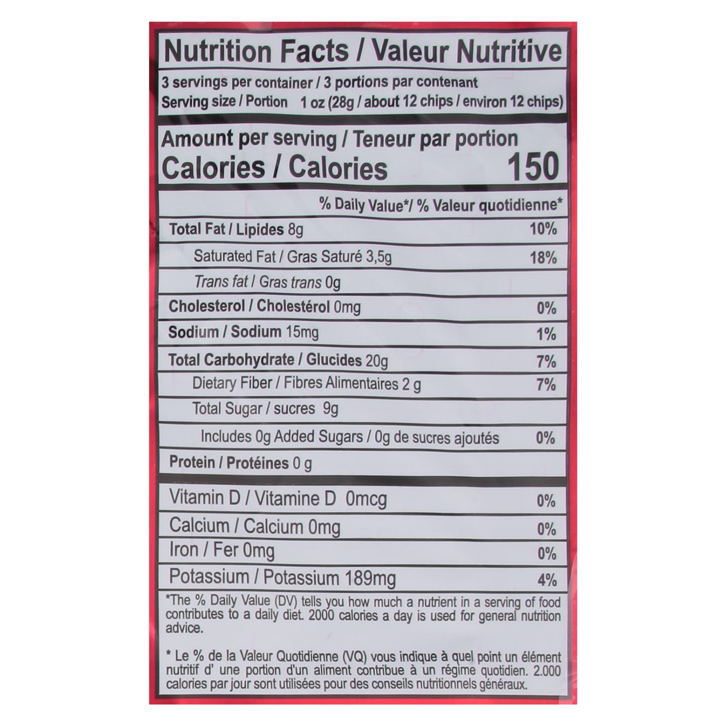 Mayte Sweet Plantain Chips 3 oz