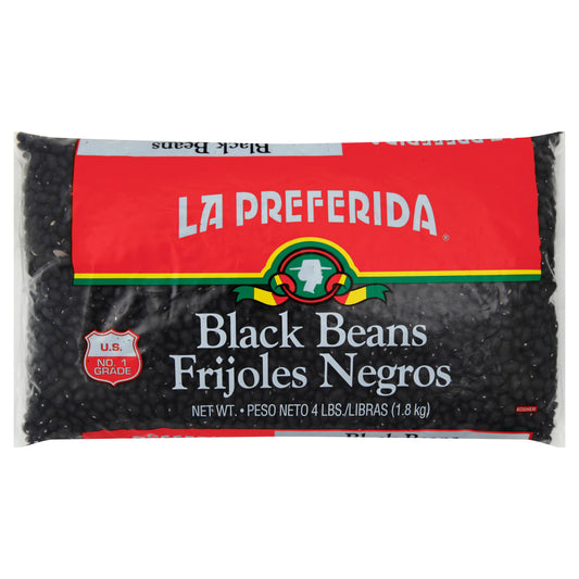 La Preferida Black Beans 4 lb
