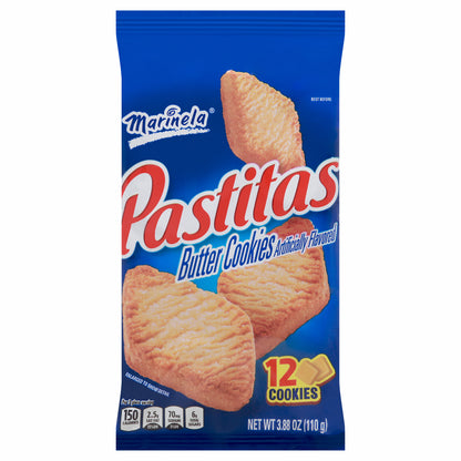 Marinela Pastitas Butter Cookies 12 Cookies 12 ea