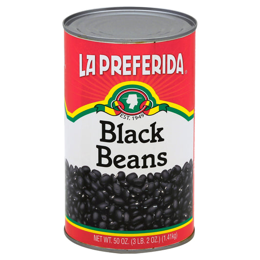 La Preferida Black Beans 50 oz