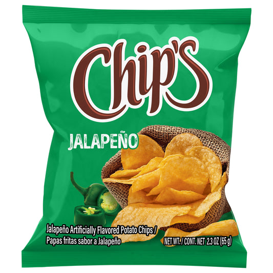 Chip's Jalapeno Potato Chips 2.3 oz