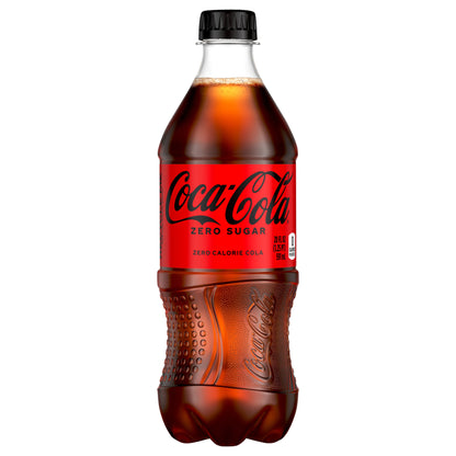 Coca-Cola Zero Sugar Bottle, 20 fl oz