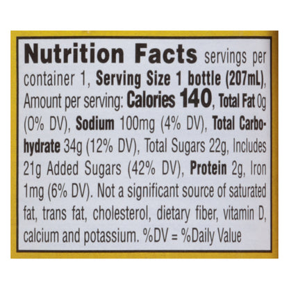 Malta Goya Non-Alcoholic Malt Beverage 6 - 7 fl oz Bottles