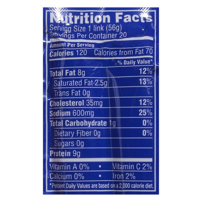 FUD Chicken Franks 40 oz