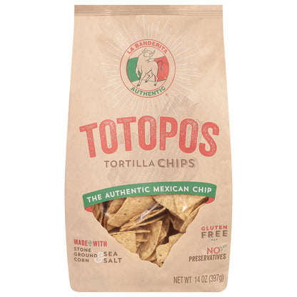 La Banderita Totopos Tortilla Chips 14 oz
