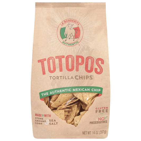 La Banderita Totopos Tortilla Chips 14 oz