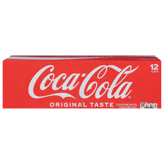 Coca-Cola Pack Refrigerador Refresco Sabor Original 12 Latas de 355 ml