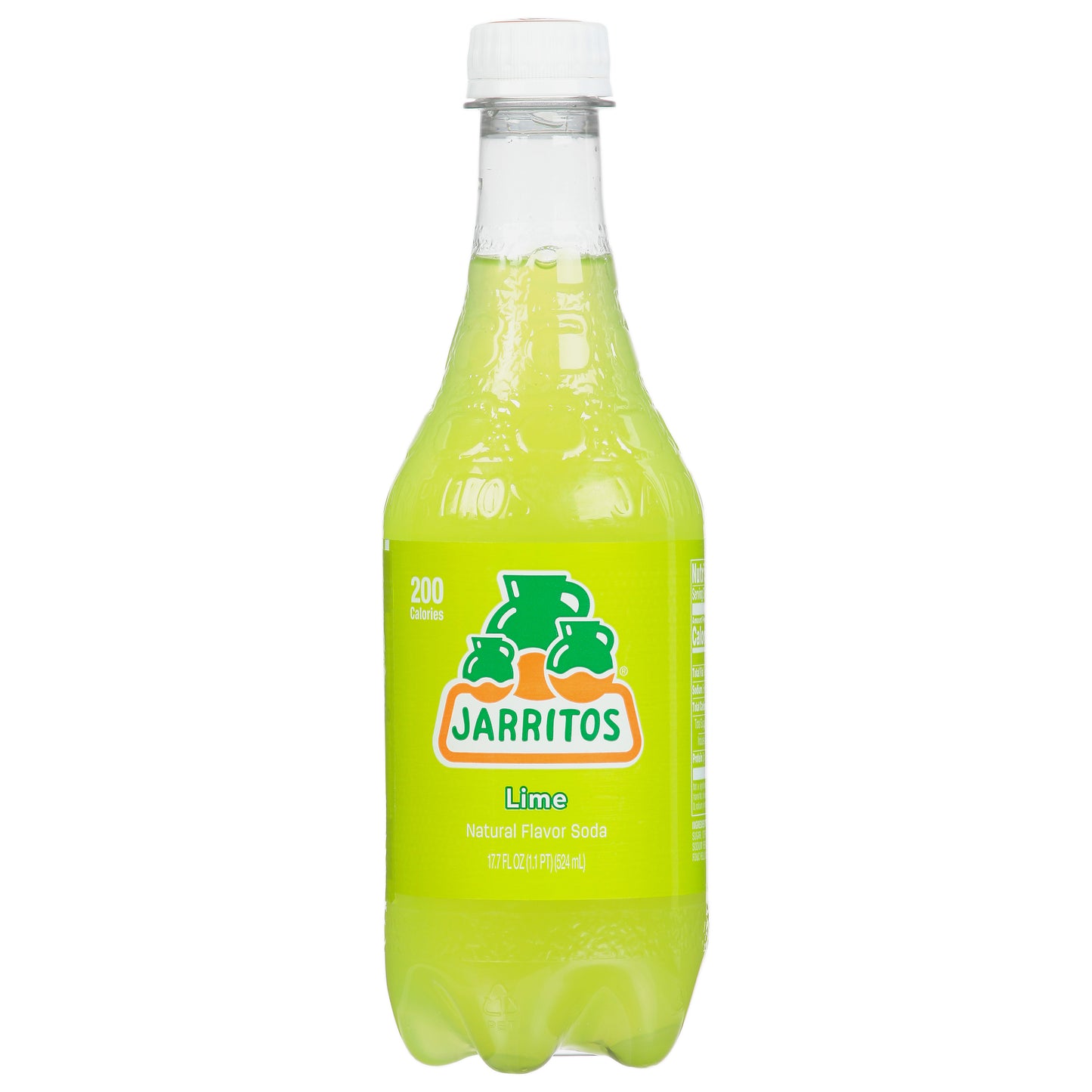 Jarritos Natural Flavor Lime Soda 17.7 fl oz