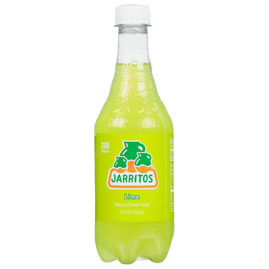 Jarritos Natural Flavor Lime Soda 17.7 fl oz