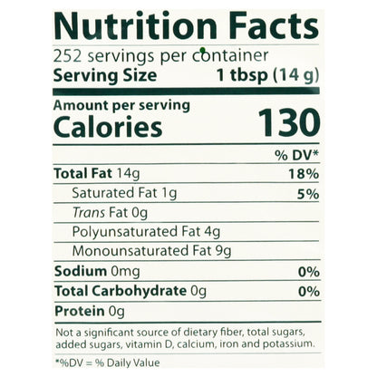 1 2 3 Canola Oil 1 gl