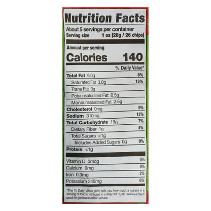 Zambos Yummies Mild Premium Chile Limon Flavored Plantain Chips 5.3 oz