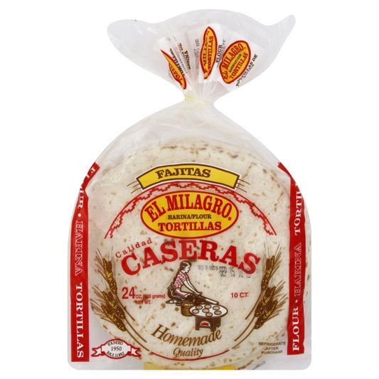 El Milagro Tortillas 10 ea