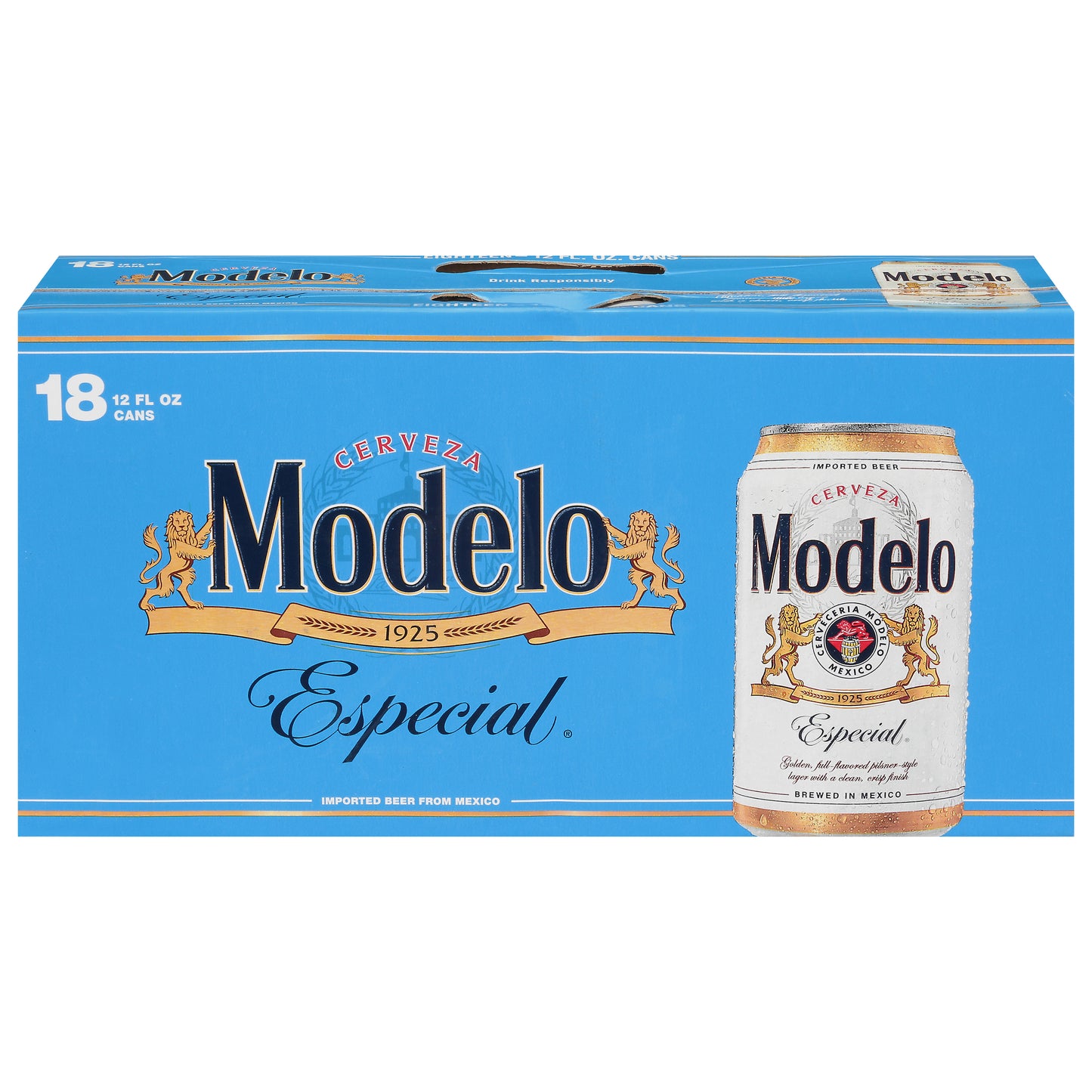 Modelo Especial Beer 18 - 12 fl oz Cans