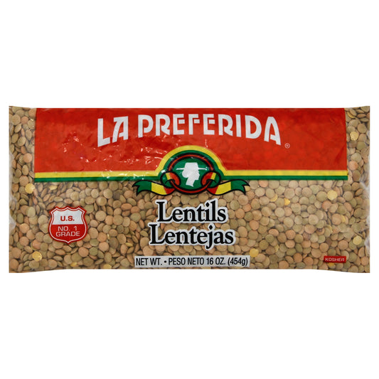 La Preferida Lentils 16 oz